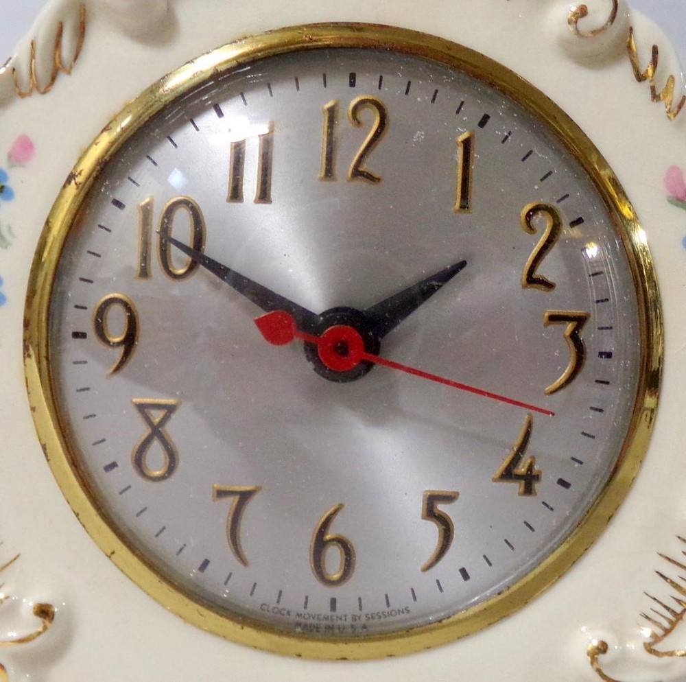 Johnson Hall Ceramic Sessions Victorian Style Clock