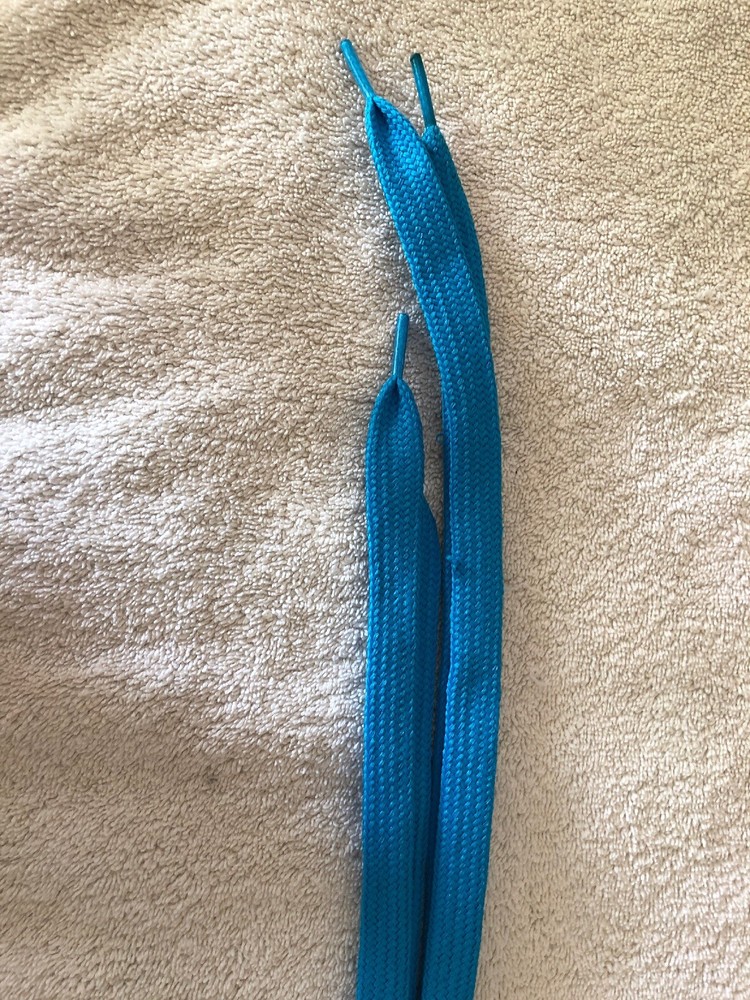 2 Hot Blue Shoelaces