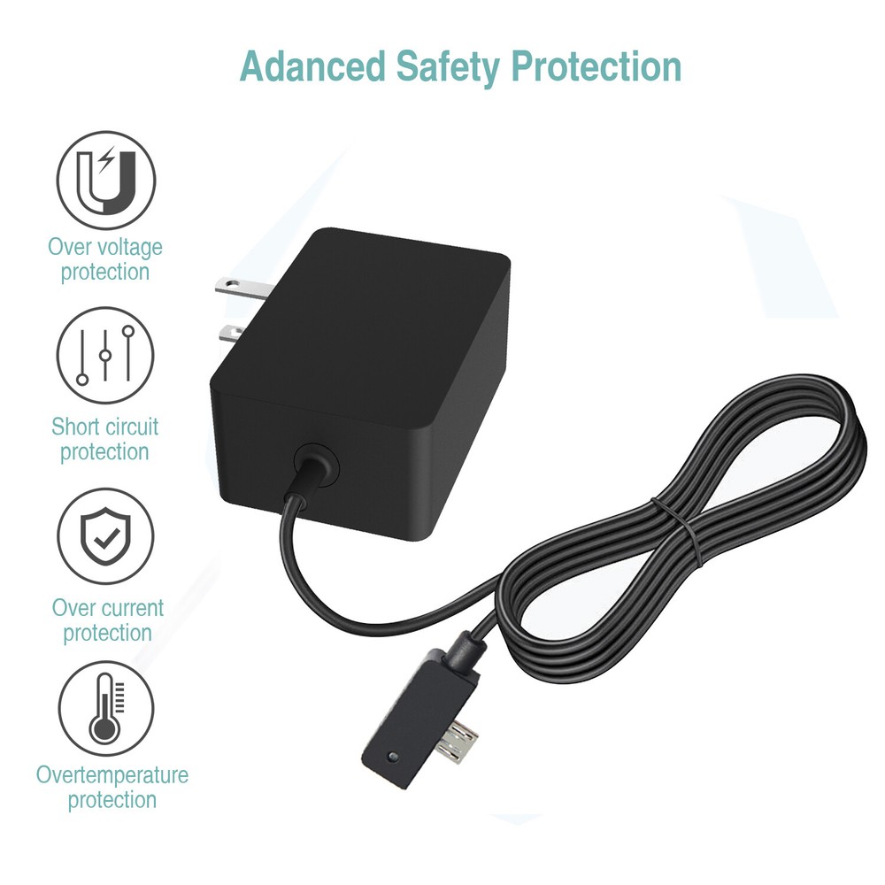 AC Adapter Power Charger For Microsoft Surface Pro 1 2 Surface RT Tablet 1512