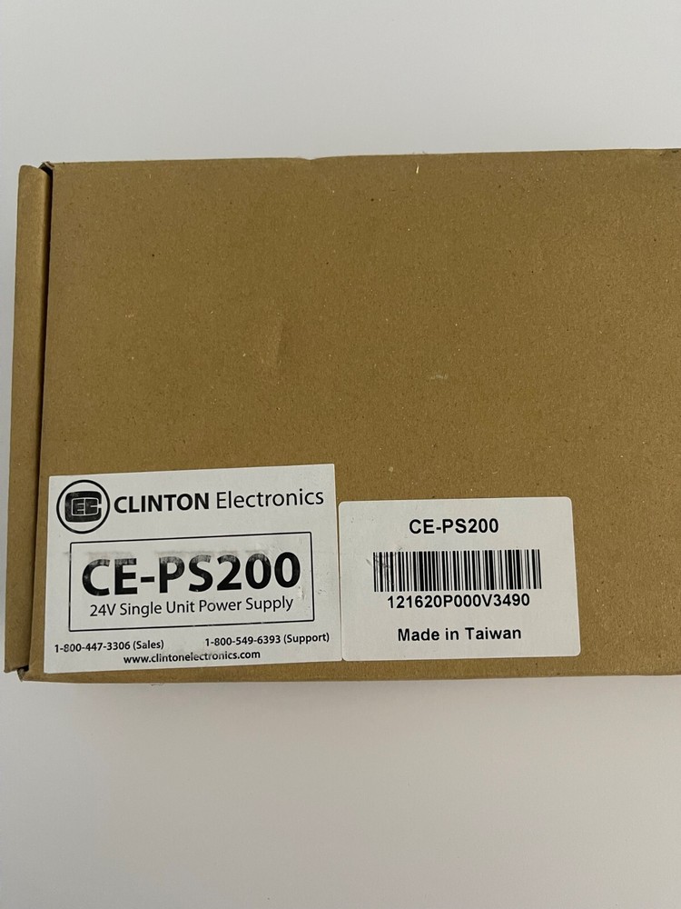 Clinton Electronics CE-PS200 24V Single Unit Power Supply