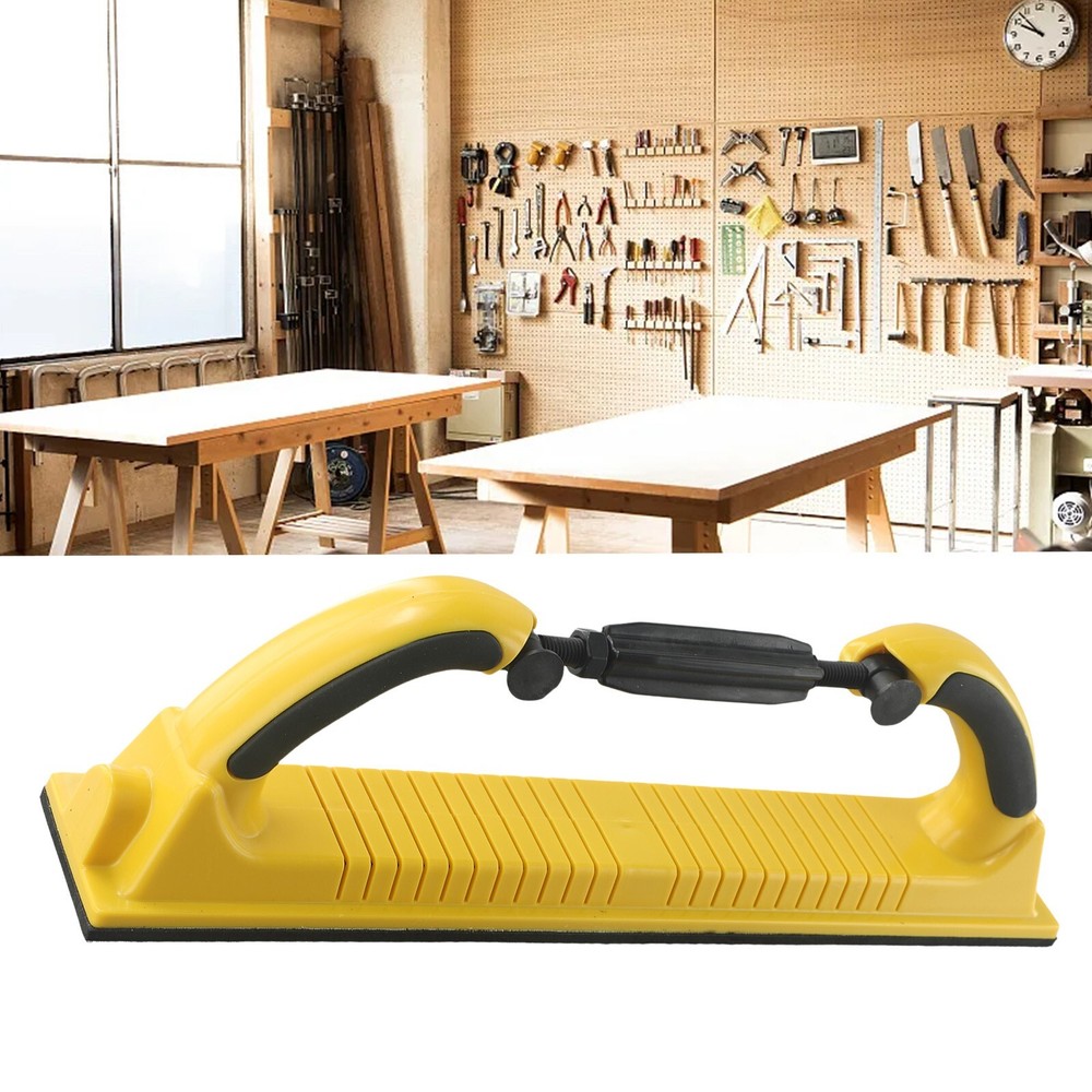Handheld Dry Grinding Board For Car Putty Ash Rectangular Sandpaper Tool