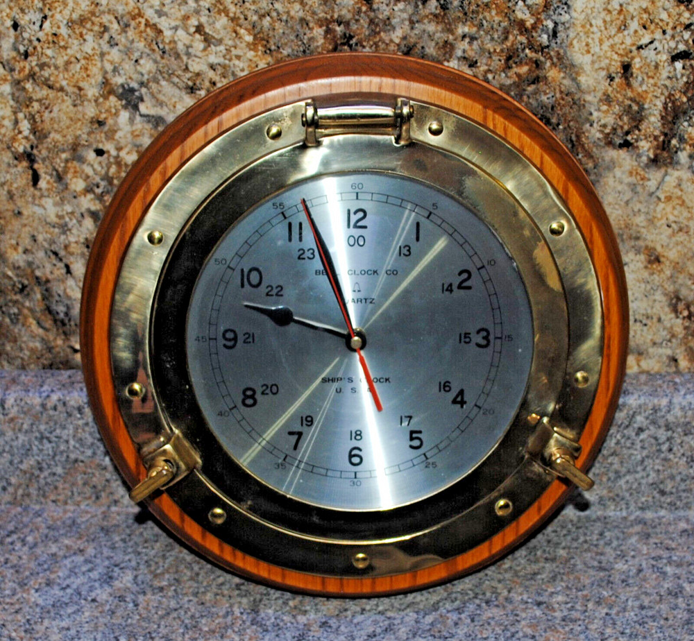 Bell Ship's Clock Made in USA