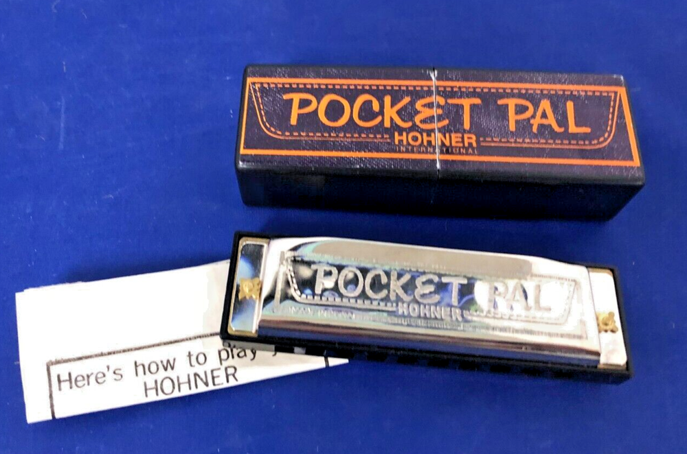 Pocket Pal Hohner International Harmonica in Case with Instructions