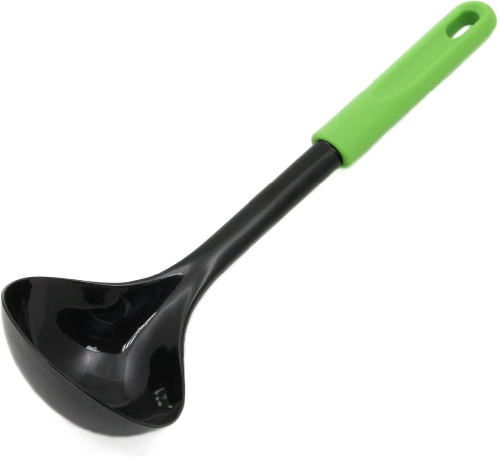 Basic Nylon Cooking/Serving Ladle 12 inch Blue/Black