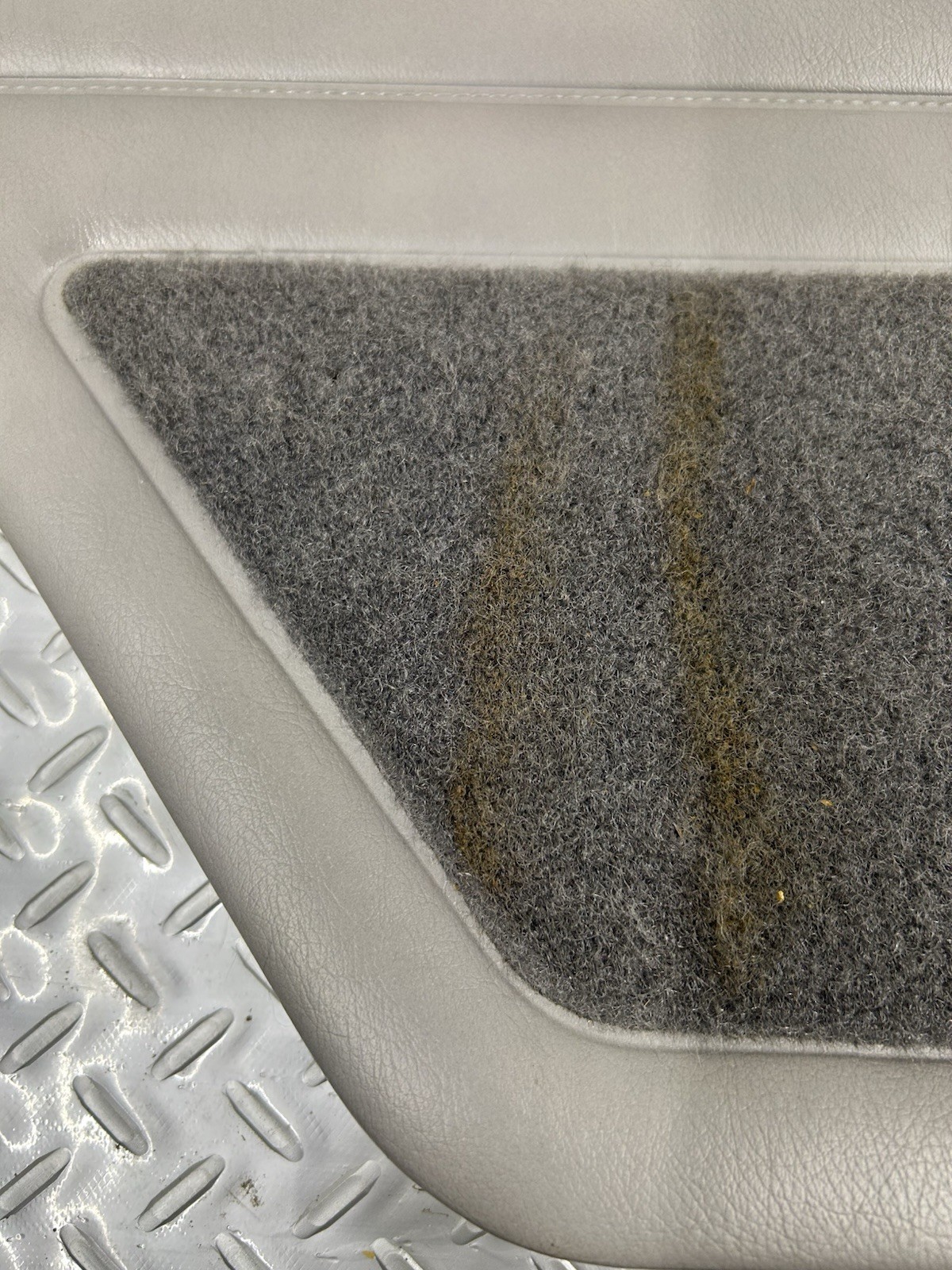 84-96 Jeep Cherokee XJ Rear Driver Side Door Panel Gray OEM