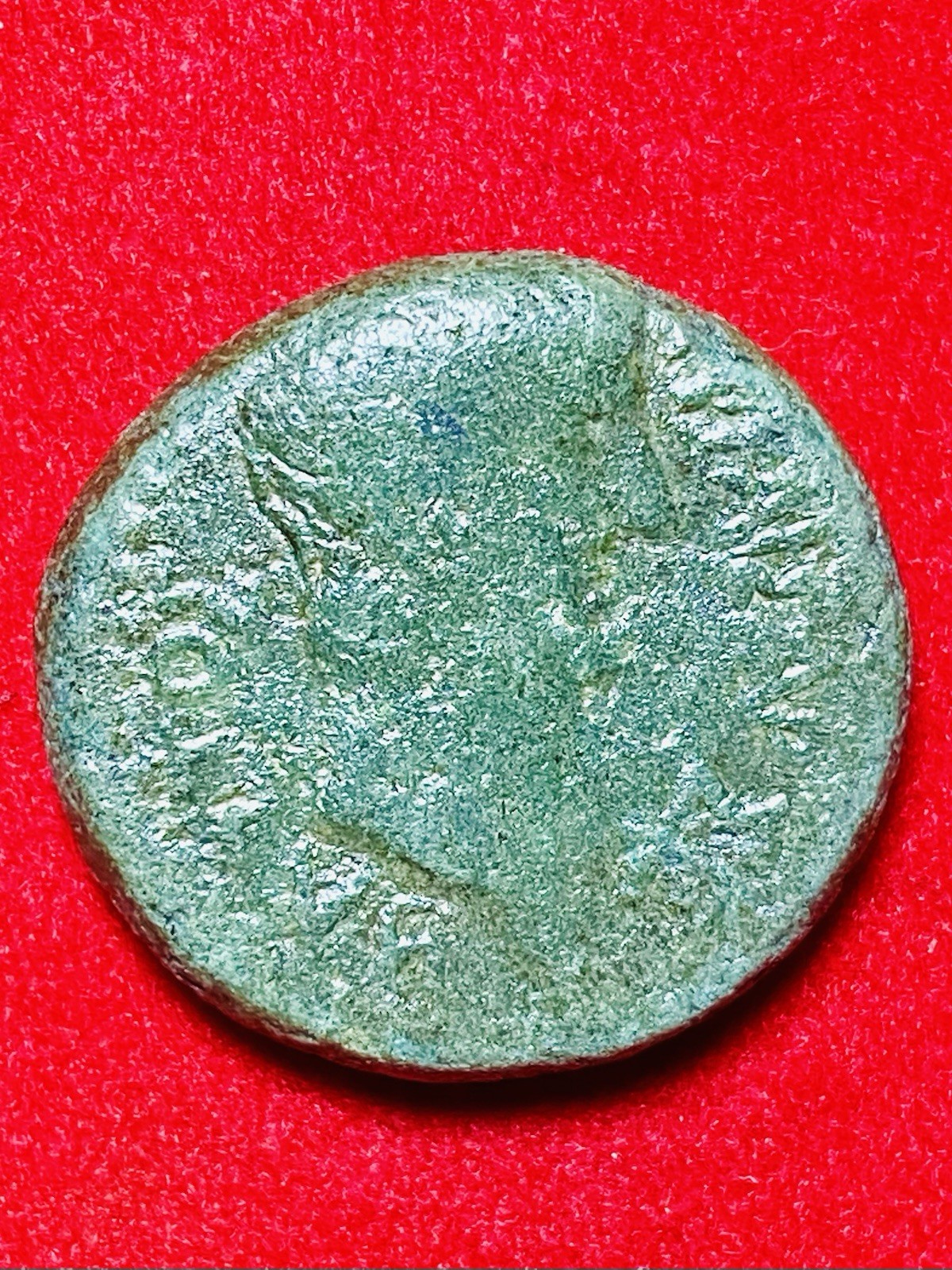 Tiberius and Livia AE Provincial Thessalonica AD 22-37, 12 CAESARS, SCARCE, VG+!