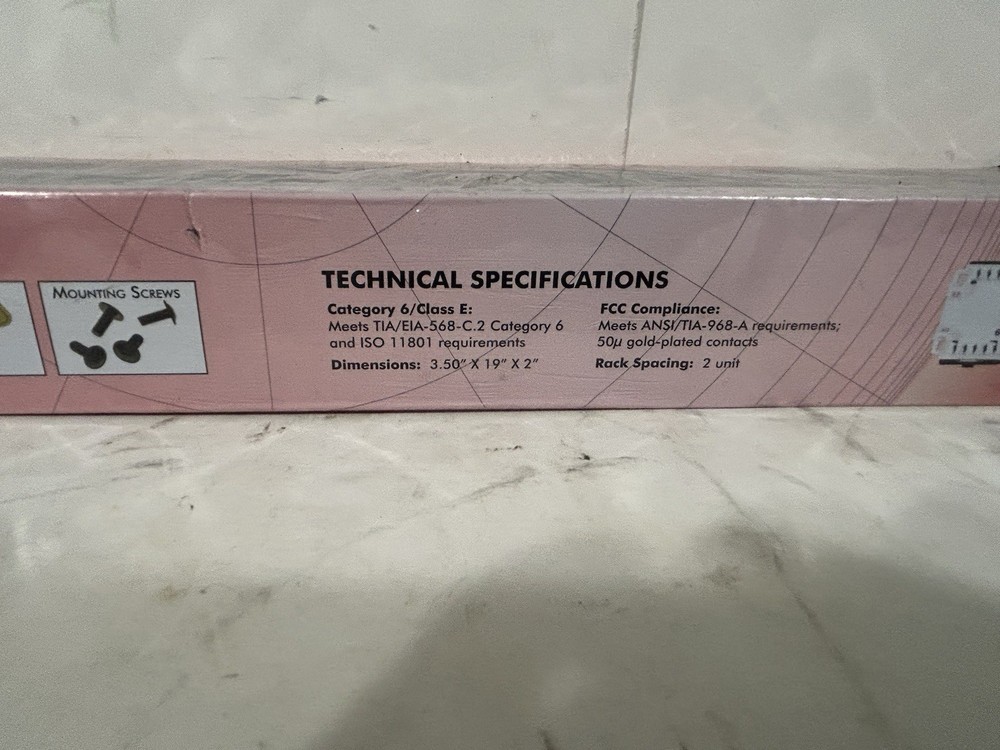 48 port category 6 patch panel Spectrum Plus Series