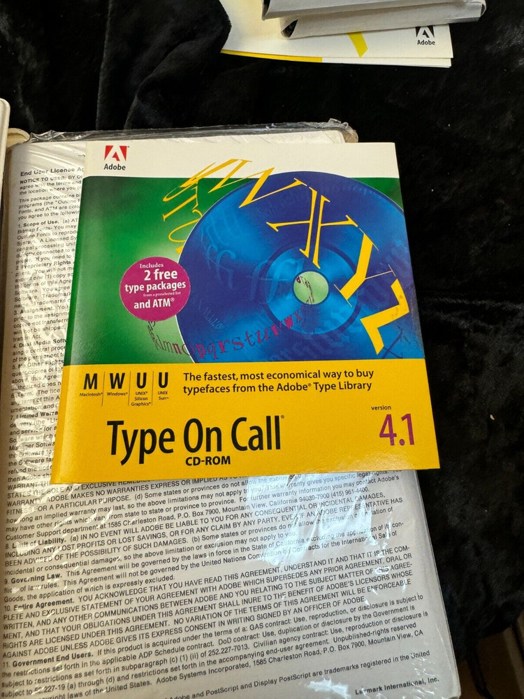 Adobe Pagemaker 6.0 Upgrade Software Bundle 3.5 & CD Media Type on Call