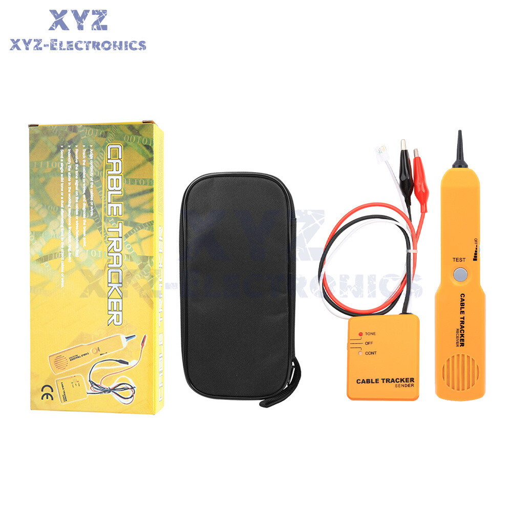 Multi-function Cable Finder Wire Tracker Fiber Optic Network Tester Cable Toner