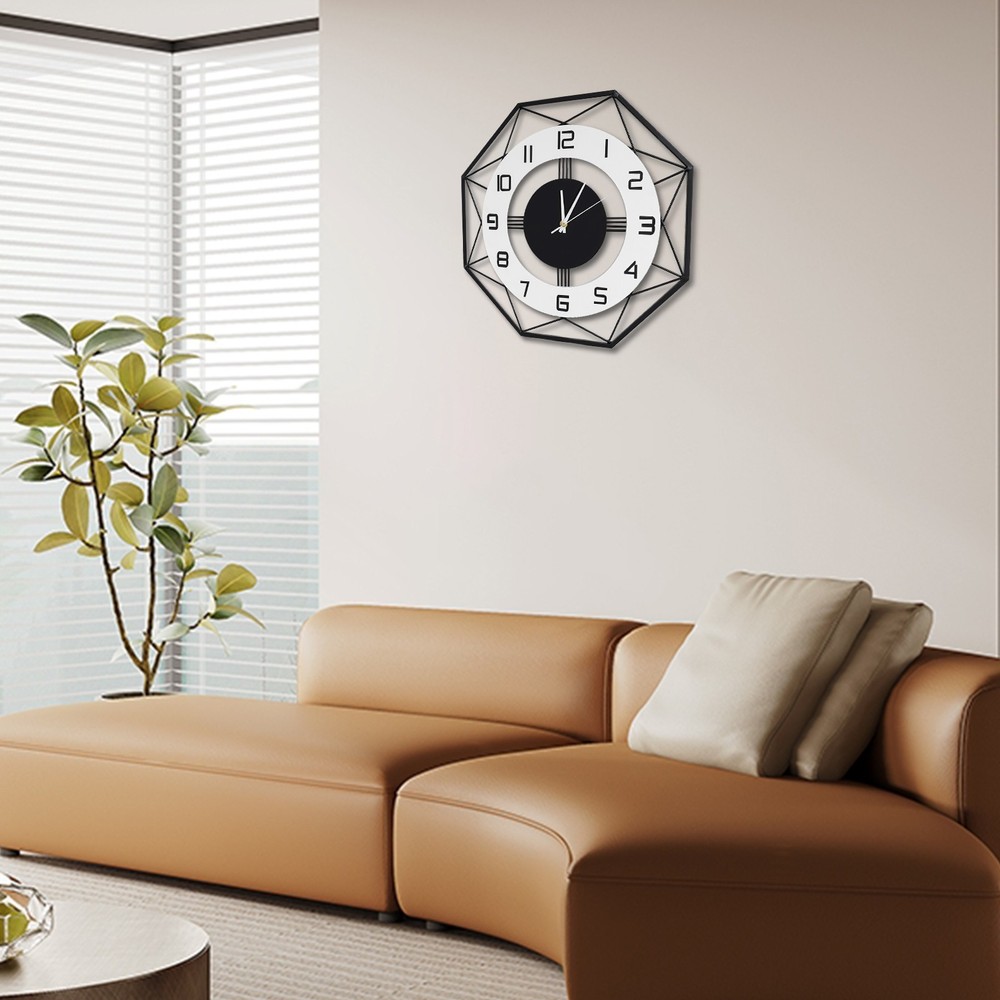 Modern Wall Clock, Decorative Wall Clock, Wall Clock for Home 43X43CM