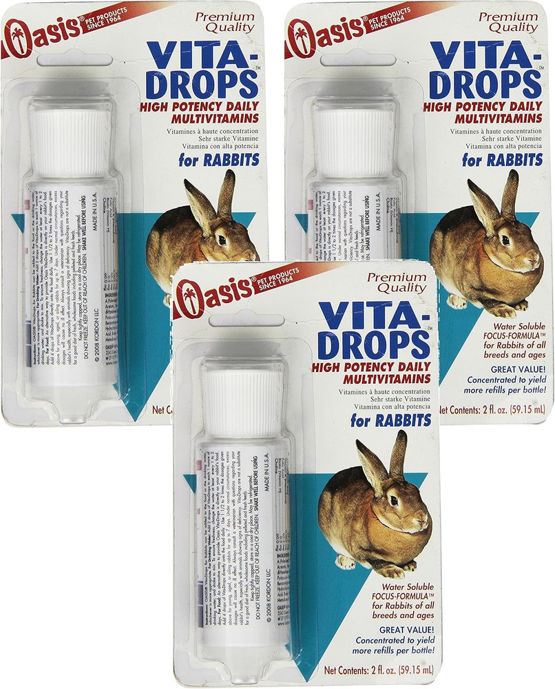 (3 Pack)  Rabbit Vita Drops, 2-Ounce