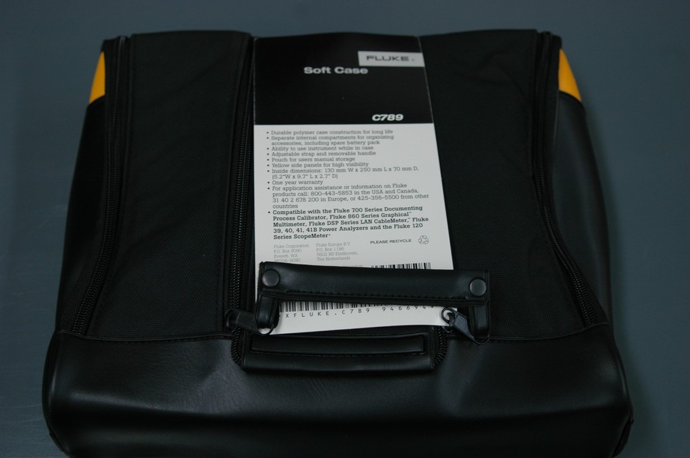 FLUKE 41B-AV HANDHELD POWER HARMONICS ANALYZER -Surplus