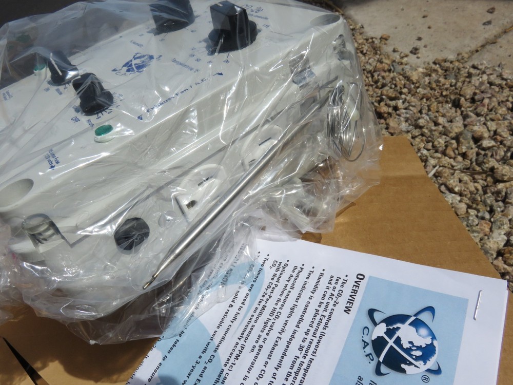 New CAP CO2-2E CO2 Atmosphere Controller USA Made Hydroponics Growing C02
