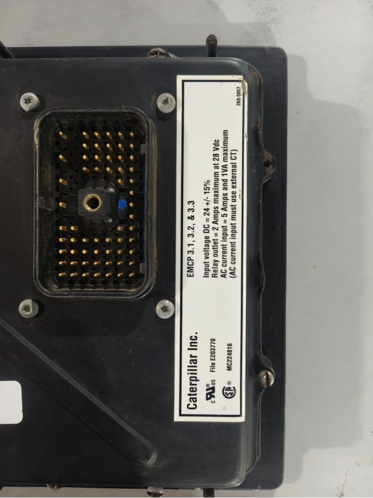 Caterpillar EMCP 3.2 control panel