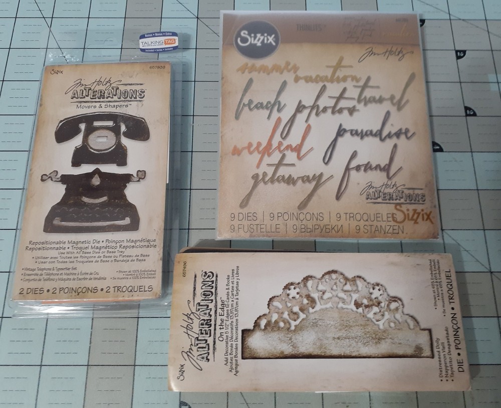 6-Pc Scrapbook Bundle – TH Dies & Journal/Album Items