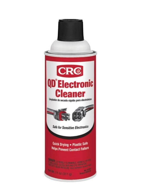 Electronic Contact Cleaner Spray Best Quick Drying Fix CRC QD Corrosion Debris11