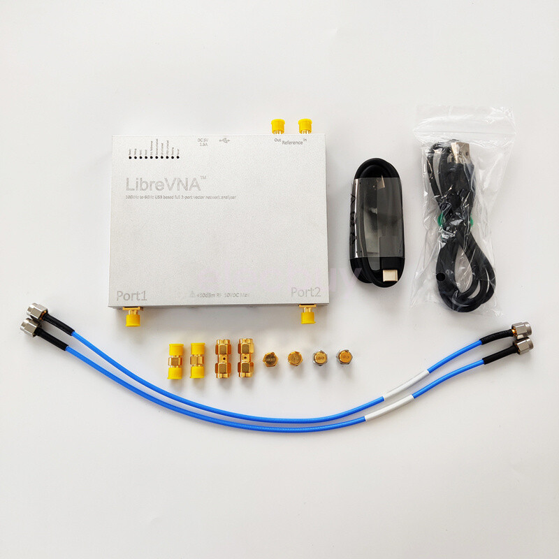 New LibreVNA 100kHz - 6GHz USB Based Full 2-port Vector Network Analyzer Nanovna