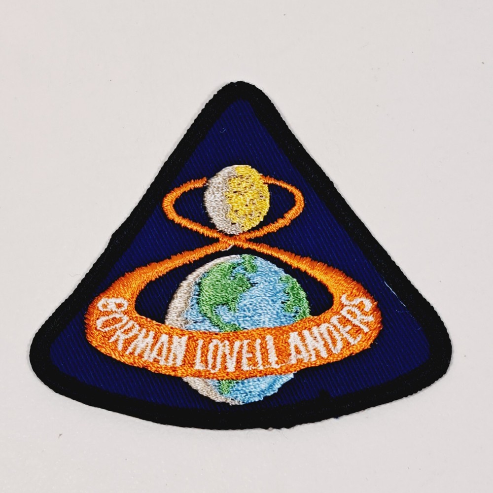 NASA Apollo 8 Space Mission Borman Lovell Anders Crew Patch