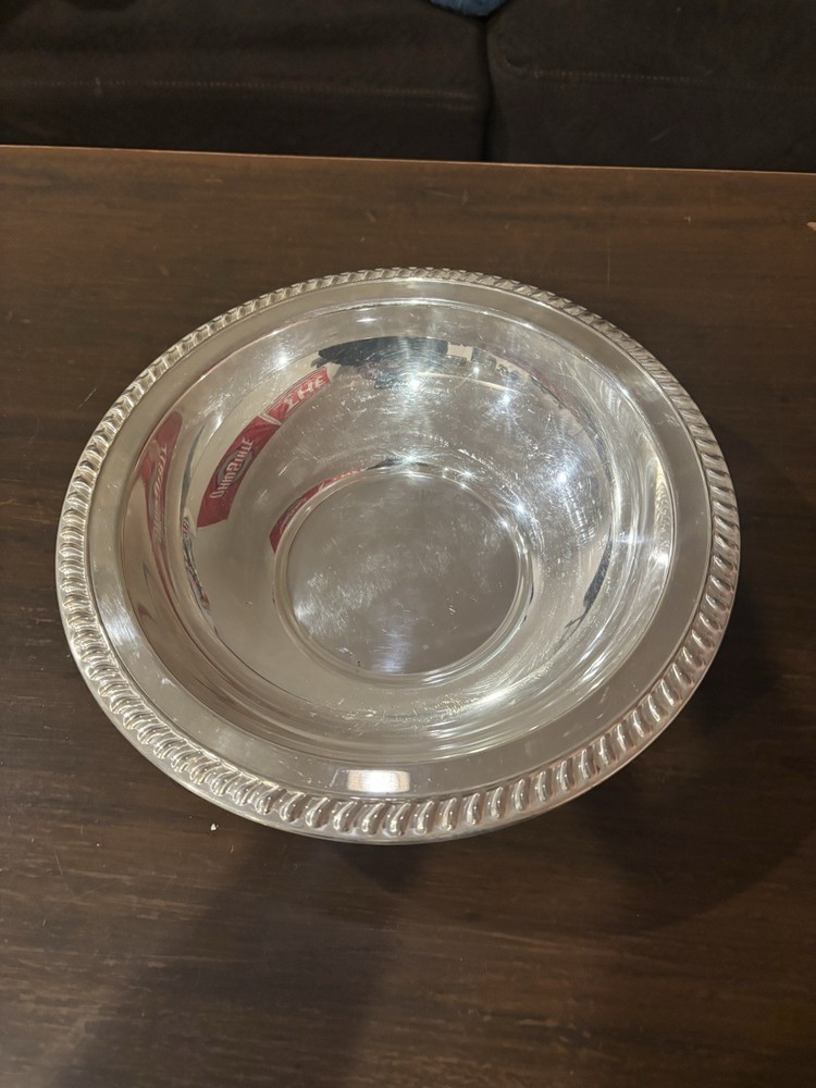 Silver Serving Bowl