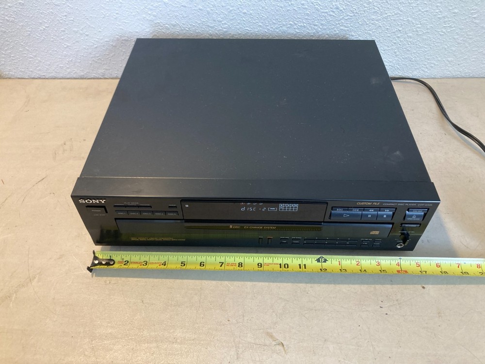 Sony CDP-C445 5 Disc CD Changer Player