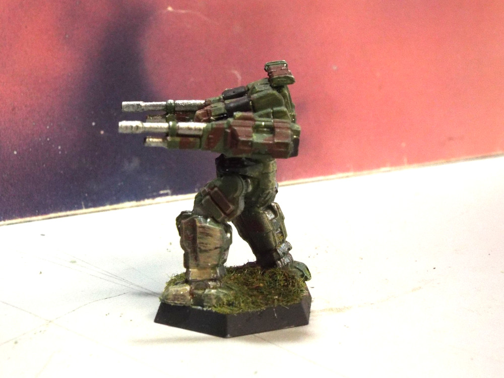 BATTLETECH RIFLEMAN MECH (CATALYST, PLASTIC, PAINTED)