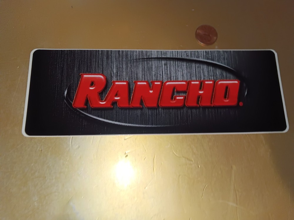 RANCHO Sticker Decal  ORIGINAL old stock,