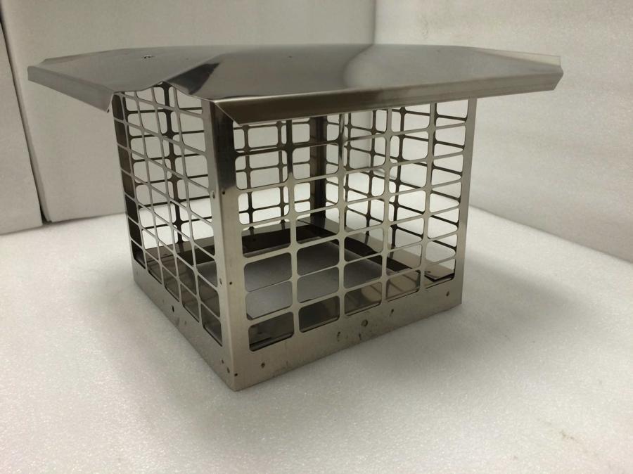 Stainless Steel Single-Flue Bolt-On Chimney Cap *Brand New*