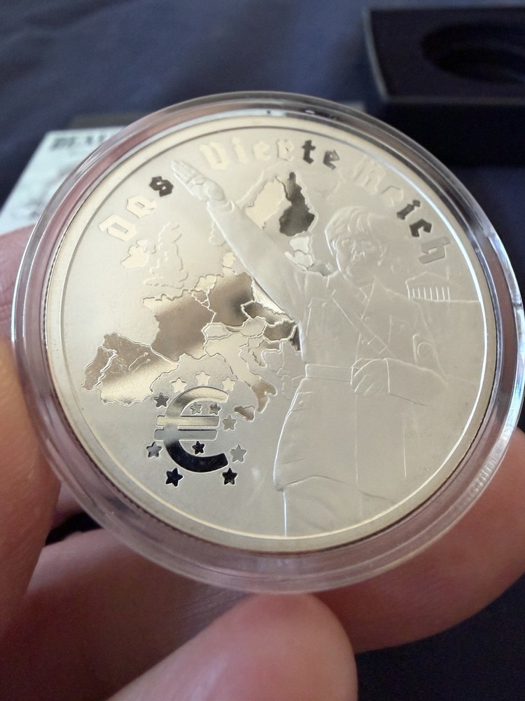 Silver Shield Reverse Proof 2017 Das Vierte Reich 1oz COA 611