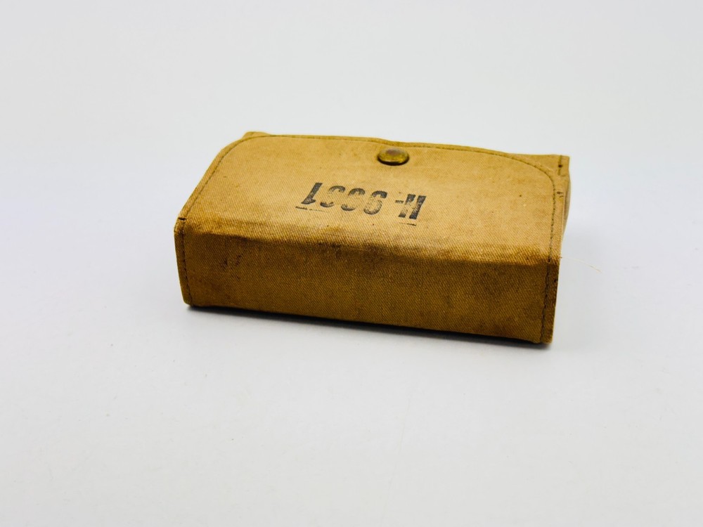 WWII U.S. Military Sewing Kit – Wooden Thread Spools, Buttons, Thimbles, Needles