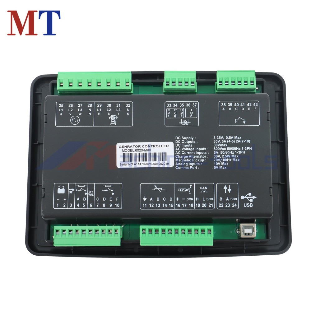 Deep Sea DSE6020MKII AVR Auto Mains Control Module Generator Controller