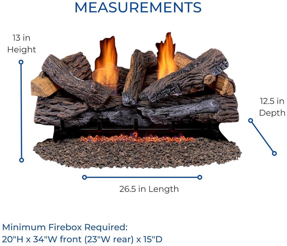 Duluth Forge DLS-30R 30 Inch 33,000 BTU Vent