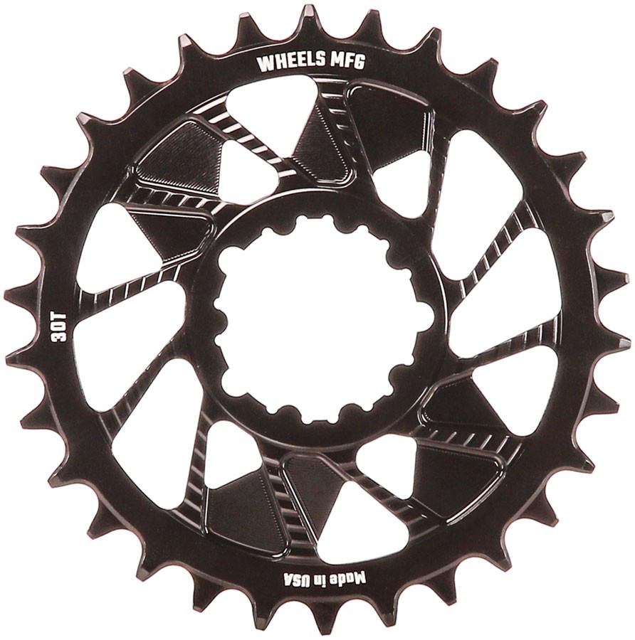 3-Bolt Direct Mount T-Type Chain Compatible Chainring - Wheels Manufacturing