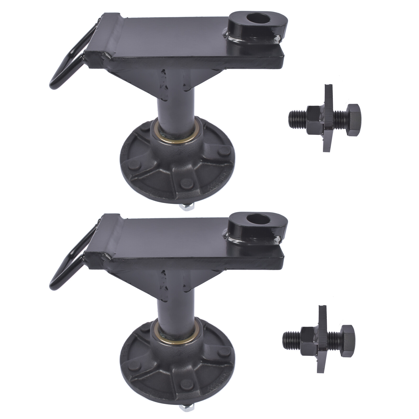 5x 5.5 Lug Superior Shipping Container Wheels Container Moving Kit 2 Spindles