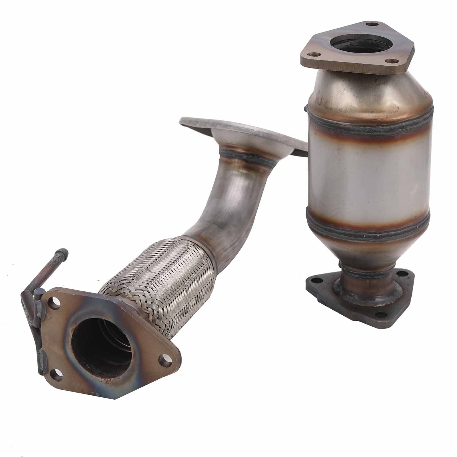 For 2008-2012 Honda Accord Acura TSX 09-13 Flex Pipe & REAR Catalytic Converter