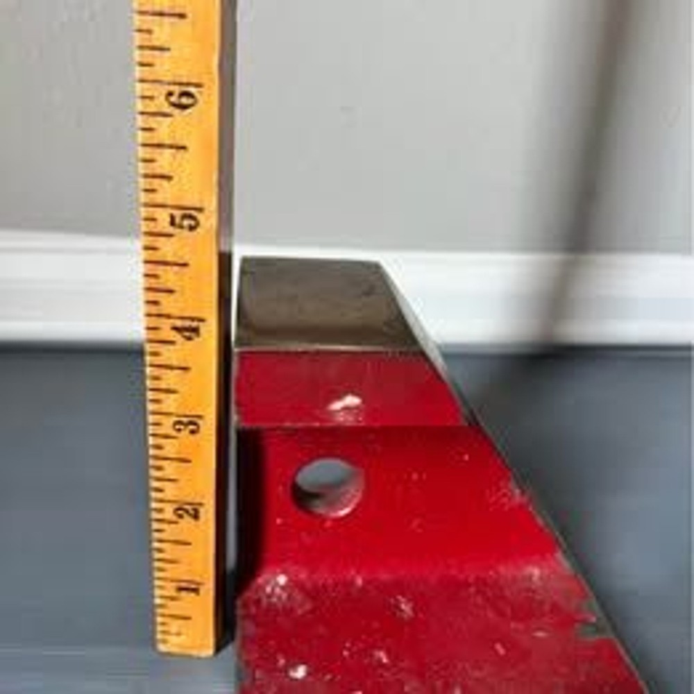 Antique Trolley Rail Bookend