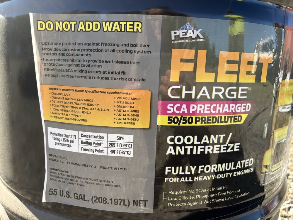 peak antifreeze