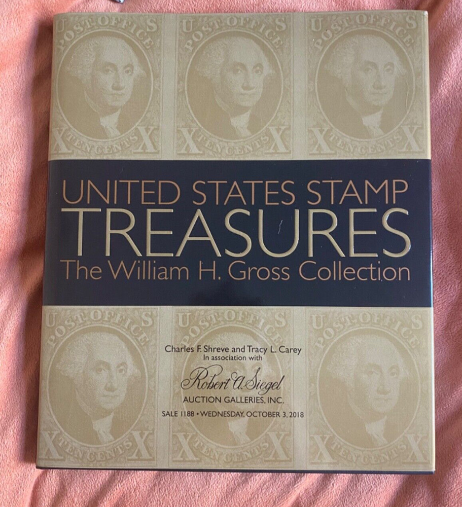 Siegel 1188 W. Gross US Treasures Collection - Outstanding Hardcover Reference