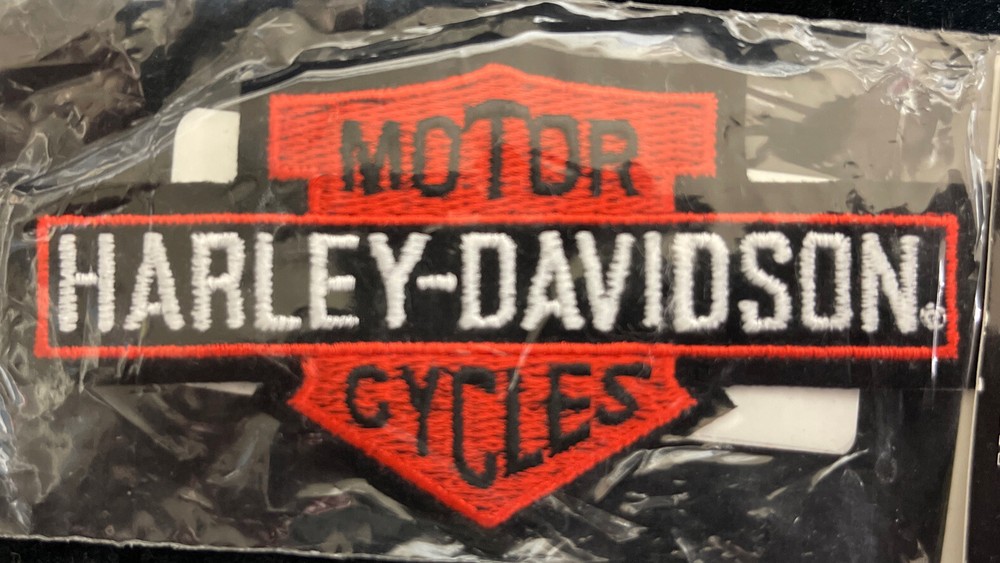 Harley Davidson patch collectible emblem motorcycle memorabilia