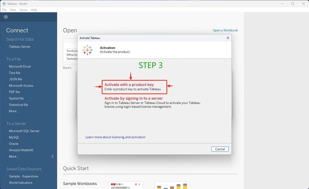 Tableau Creator for 1 Year