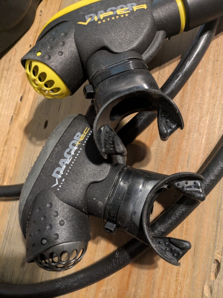 Scuba Diving Dacor Viper Regulators with Gauges UNTESTED