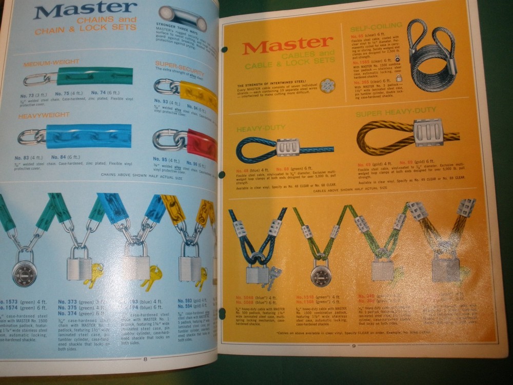 Vintage Master Locks Catalog No 74 (R3)