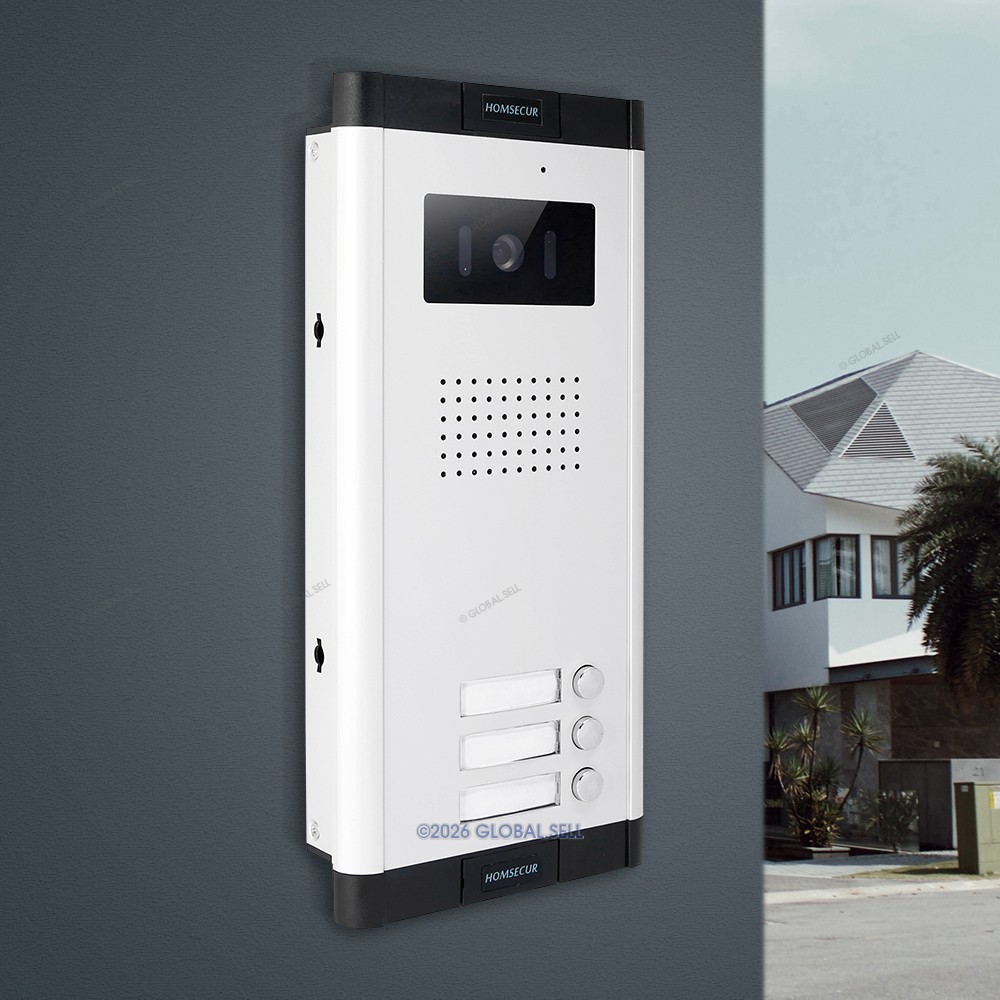 Apartment Intercom System Outdoor Camera 3 Call Button IR Night Version US Stock