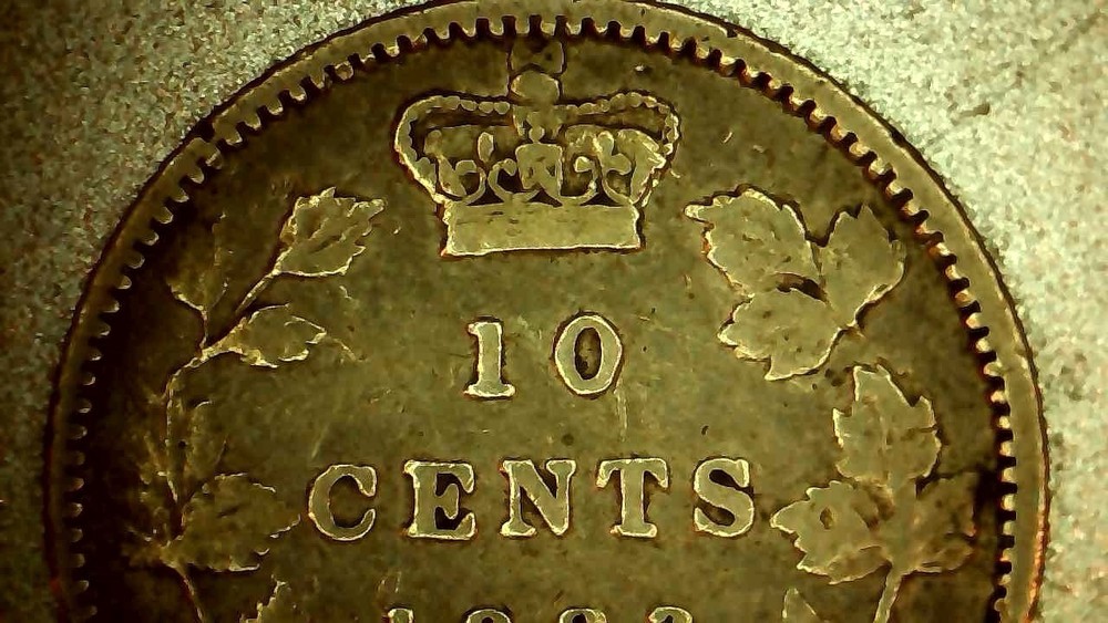 1883H Canada 10 Cent