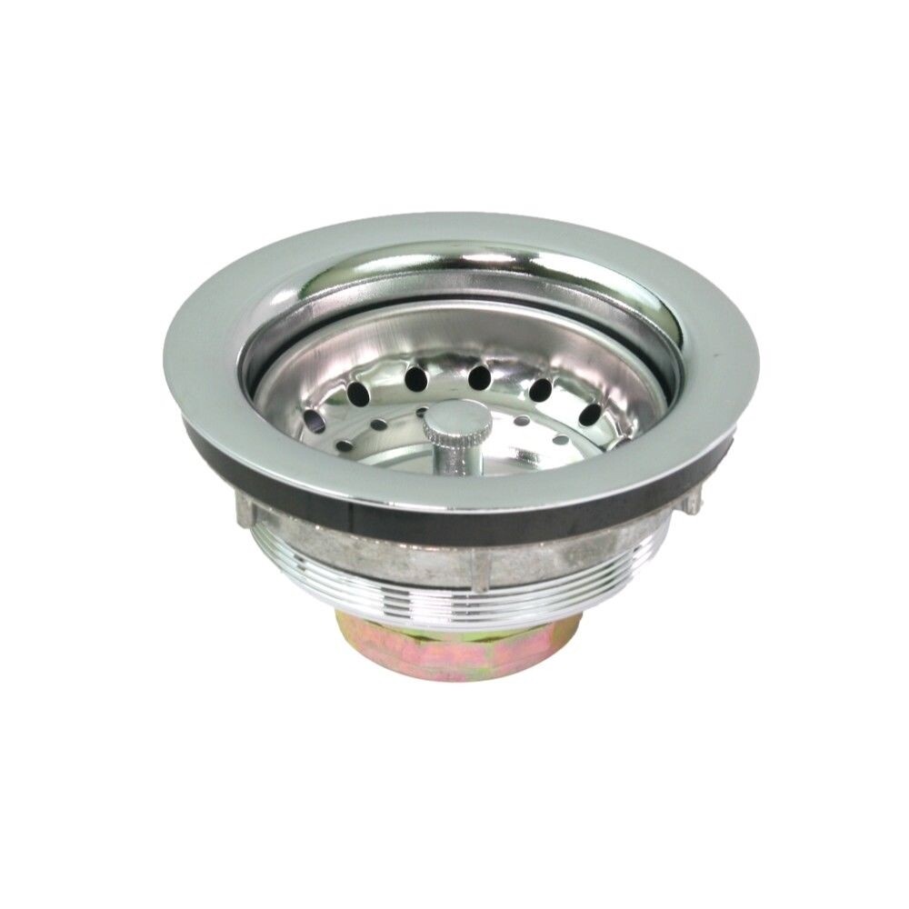 Everflow Lucky 7 Heavy Duty Chrome Plated Solid Brass Body Kitchen Sink Strainer