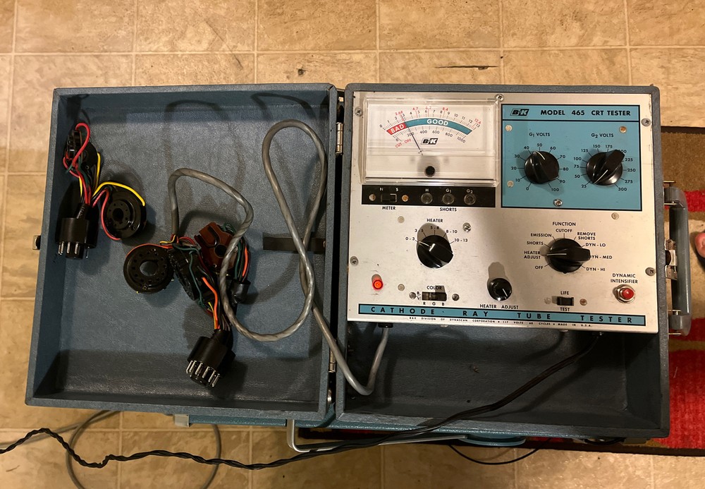 B&K Model 465 Cathode crt tester VINTAGE