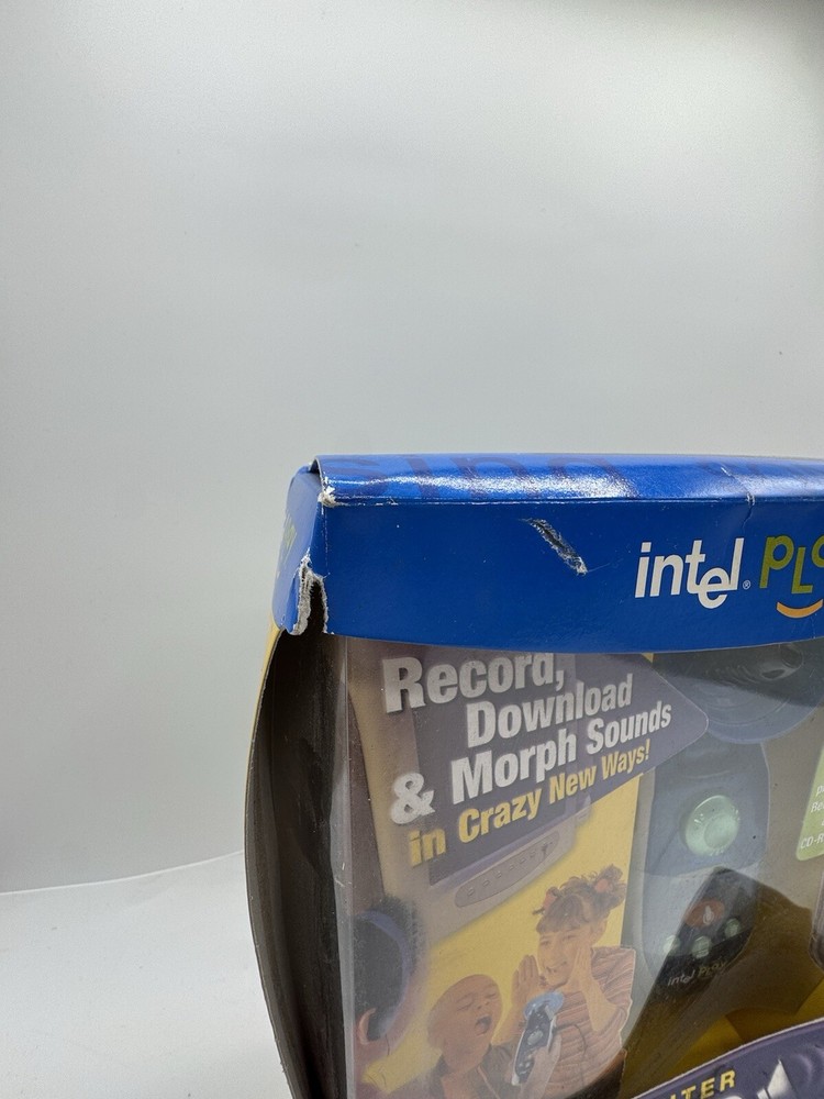Intel Play Computer Sound Morpher - Record, Morph,Edit Sounds CD-ROM NEW