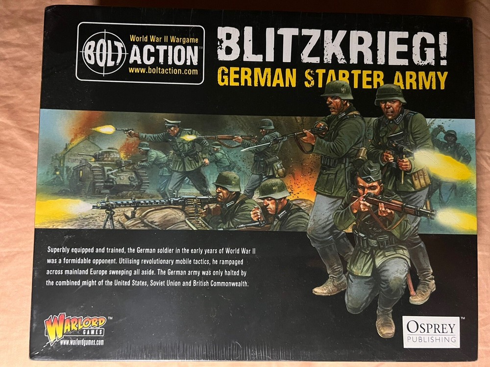 Blietzkrieg German Starter Army