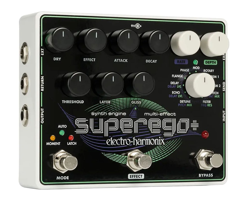 Electro-Harmonix Superego + Super Synth Engine Pedal