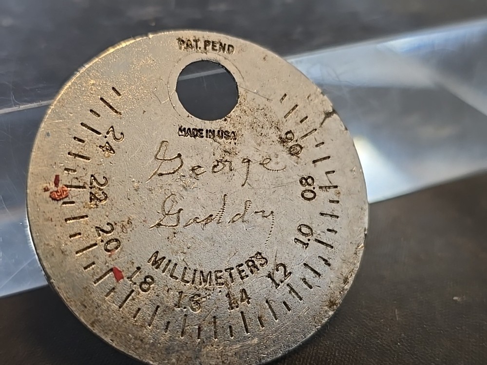 Blue Point FB 361 Spark Plug Gap Gauge Pat. Pend.