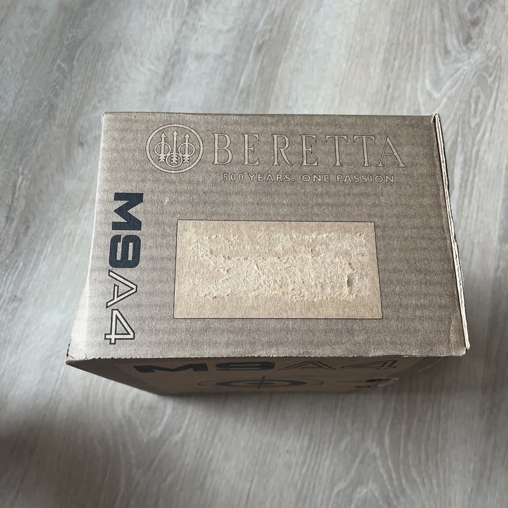 New Beretta M9A4 Empty Cardboard Box Target Practice Collectable